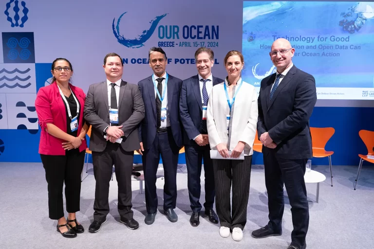 En la Conferencia Nuestro Océano, Global Fishing Watch da la bienvenida a nuevas alianzas internacionales para mejorar la gestión de los océanos