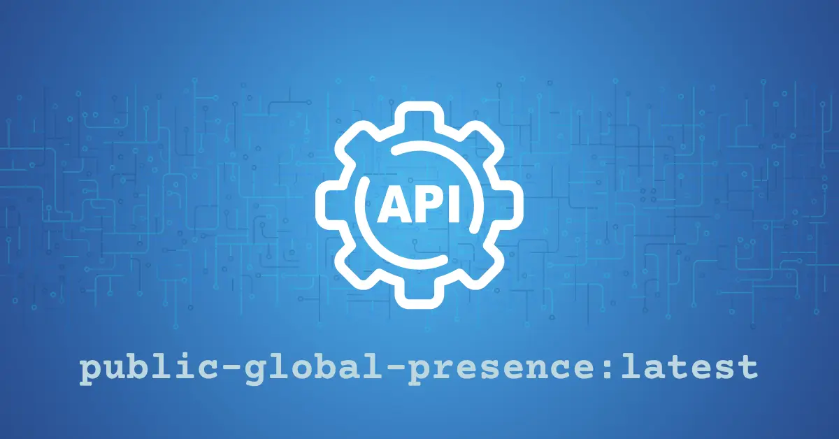 Global AIS Vessel Presence Dataset