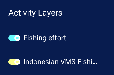 Fishing Activity Layers