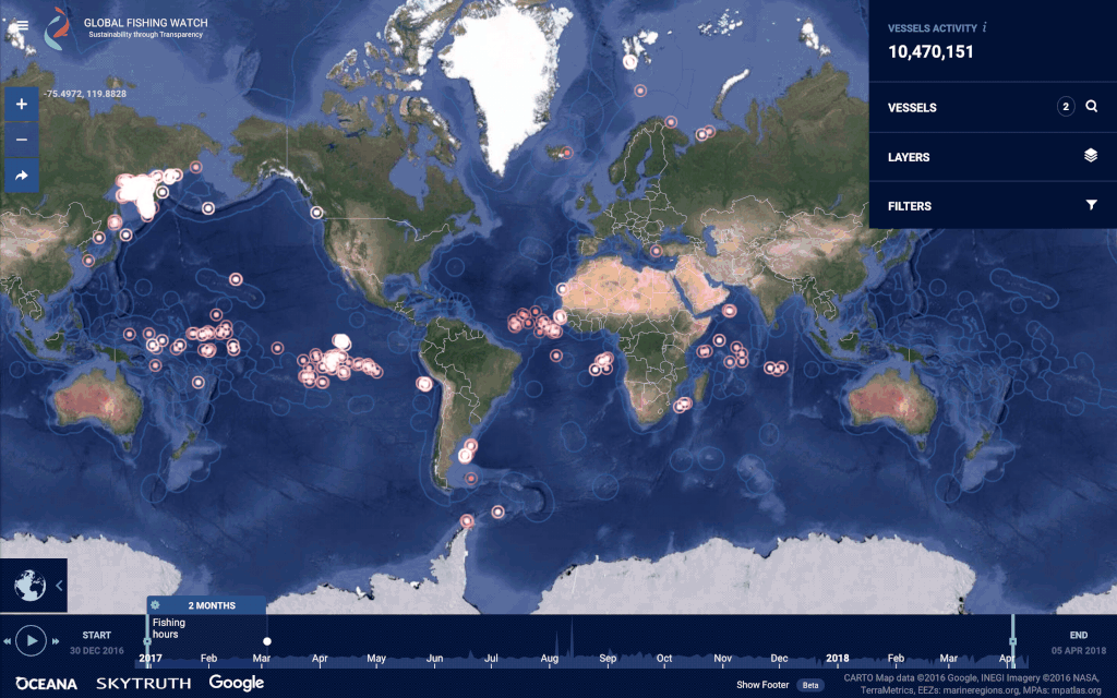 thousands of vessels are involved in close encounters at sea