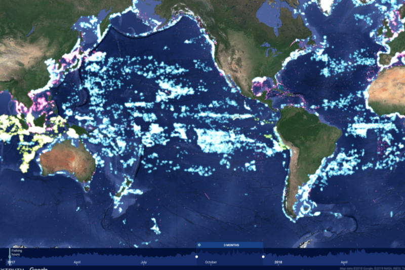 Screengrab global map