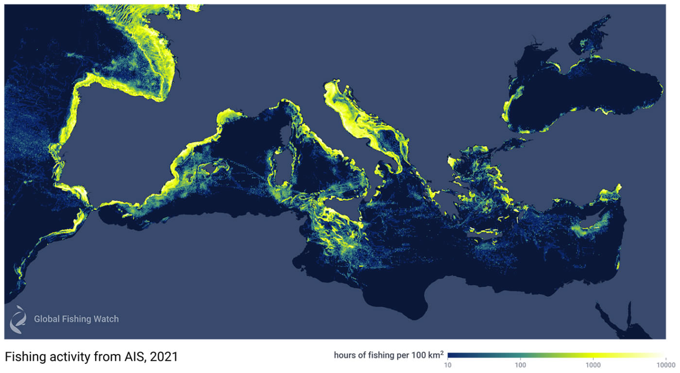 Fishing activity Synthetic Aperture Radar (SAR)