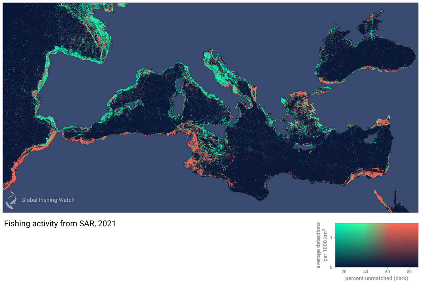 Fishing activity SAR