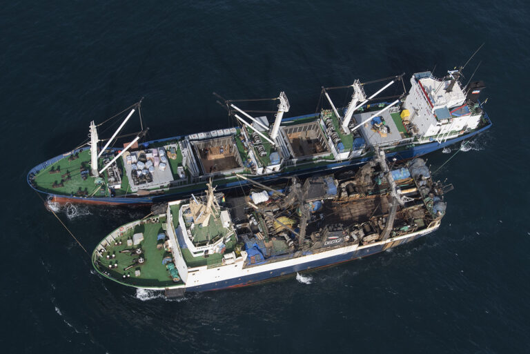 Estudio reciente muestra cómo la tecnología satelital puede ayudar a rastrear la pesca ilegal en el Pacífico
