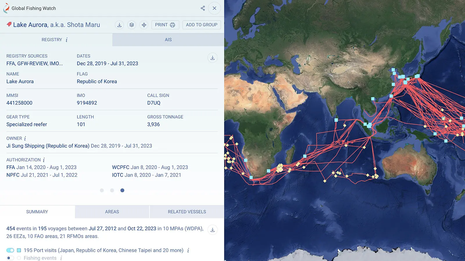 Advances in Satellite Radar Analysis Help Reveal Fishing Activity